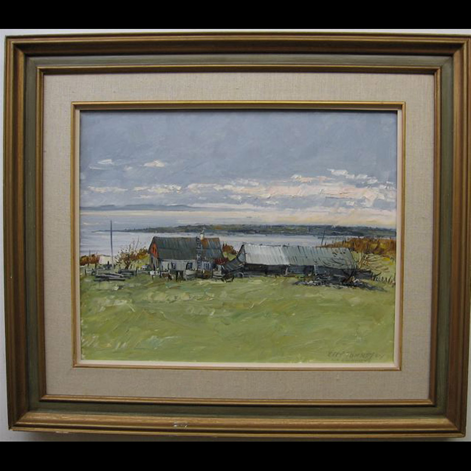 Appraisal: TERRY TOMALTY - CANADIAN AUX EBOULMENTS OIL ON MASONITE SIGNED