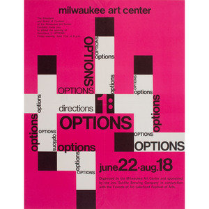 Appraisal: Seven Exhibition Posters for U S Art Centers and Universities