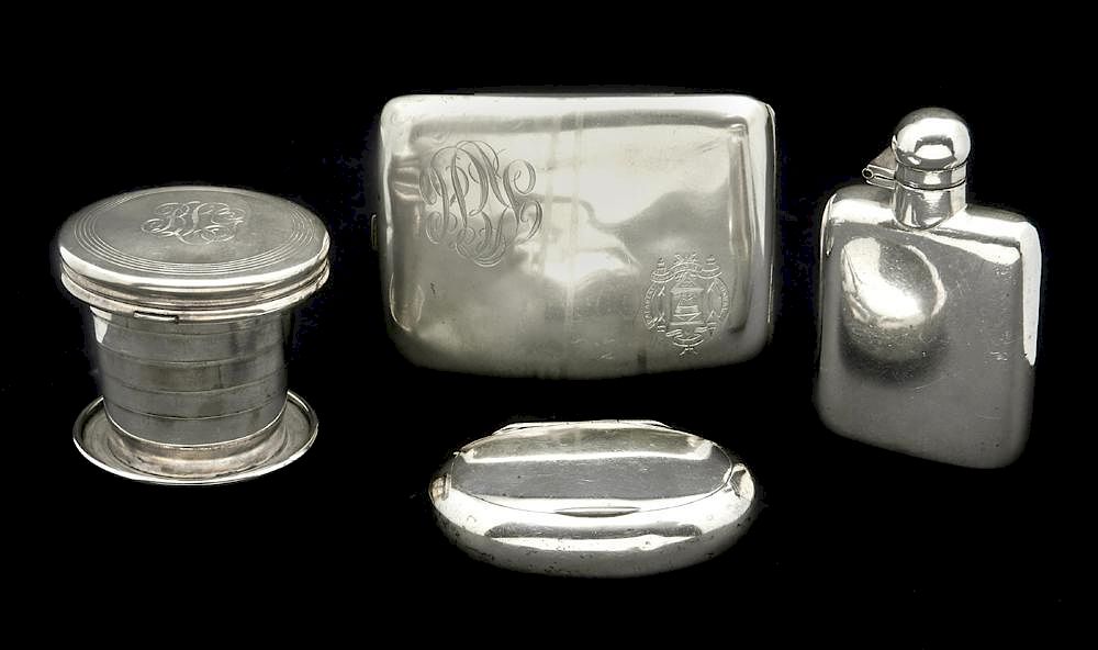 Appraisal: Sterling and silver accessories Sterling and silver accessories including sterling