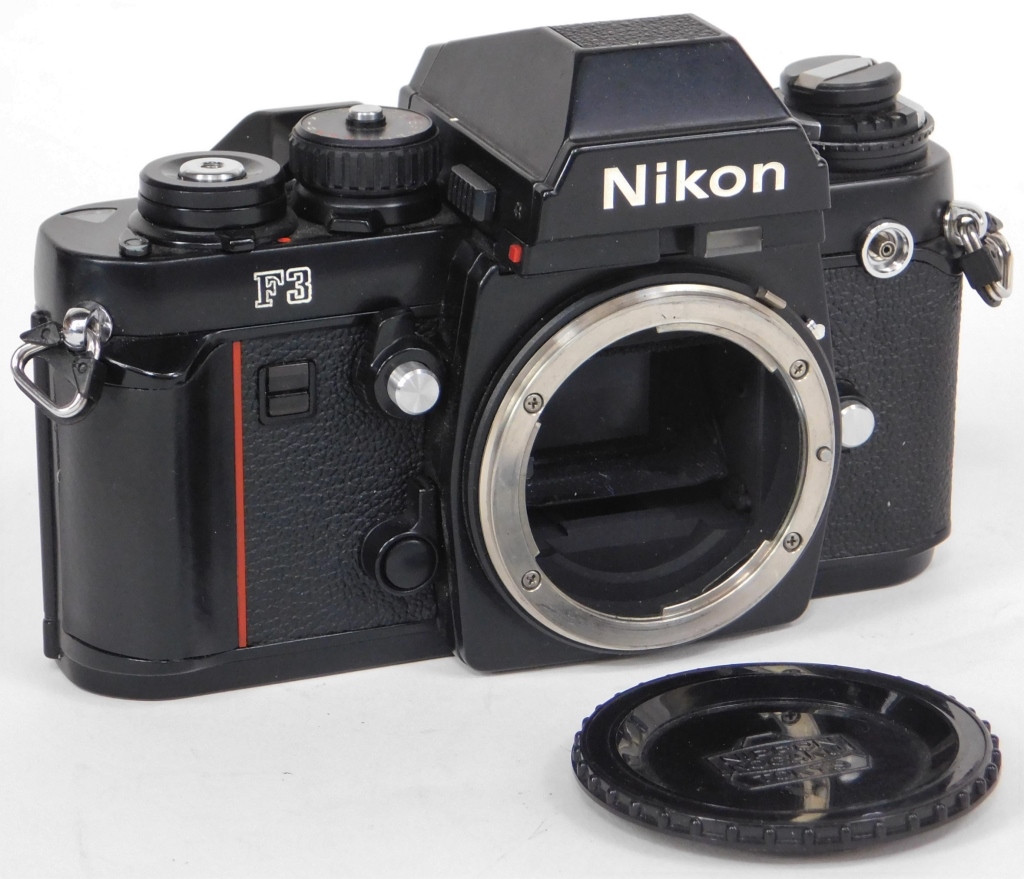 Appraisal: NIKON F BLACK BODY SLR CAMERA BODY Nikon F Black