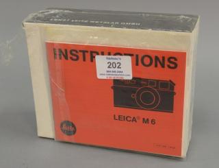 Appraisal: Leica M- camera body s n new in box shrink