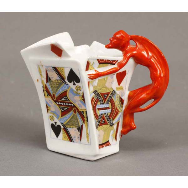 Appraisal: Royal Bayreuth Devil Cards Creamer