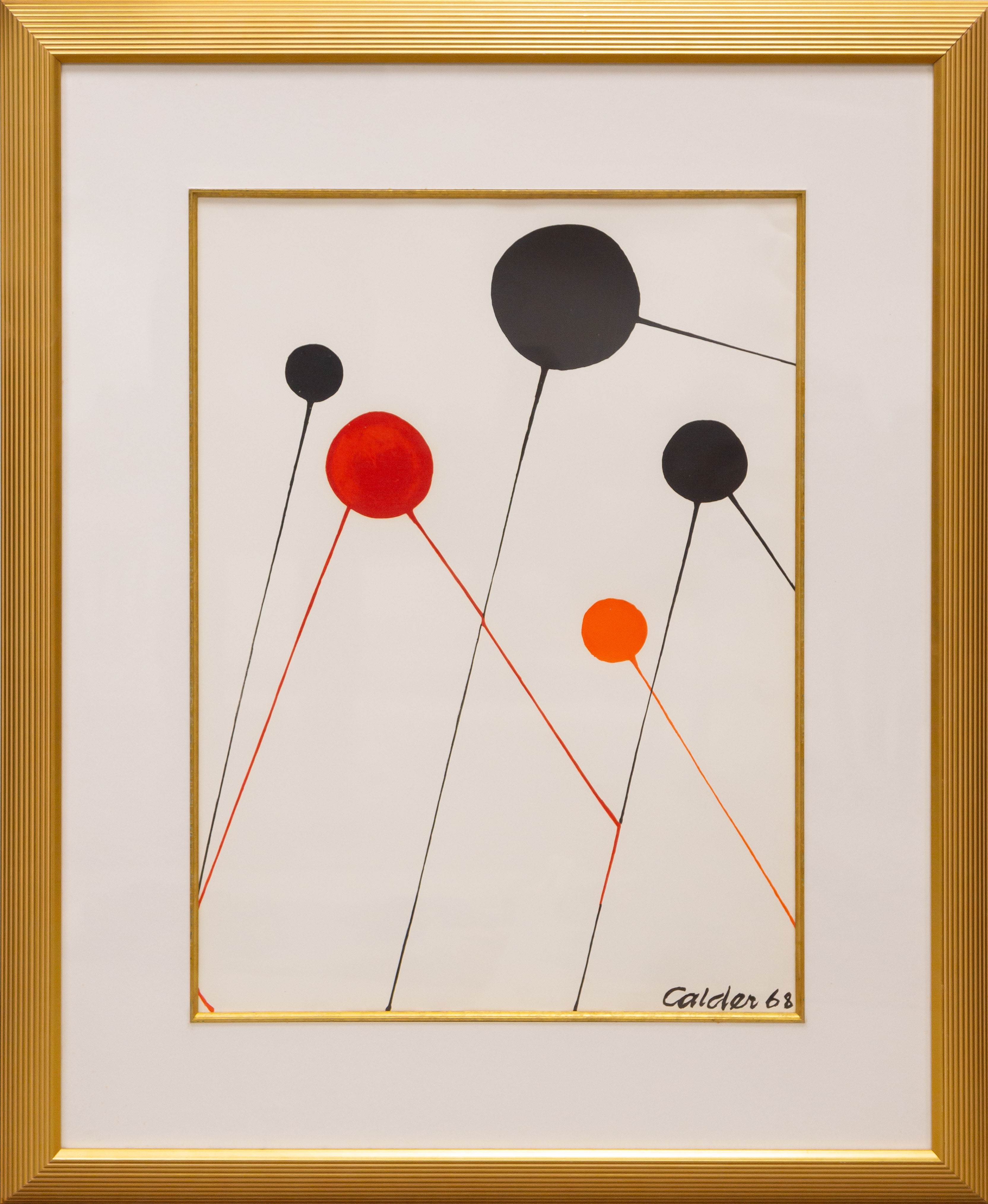 Appraisal: ALEXANDER CALDER AMERICAN - BALLOONS lithograph signed in plate published