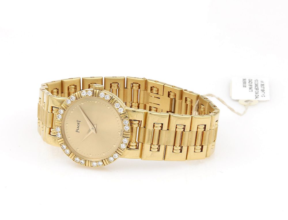 Appraisal: Kt Yellow Gold Piaget Dancer Watch Kt Yellow Gold Piaget