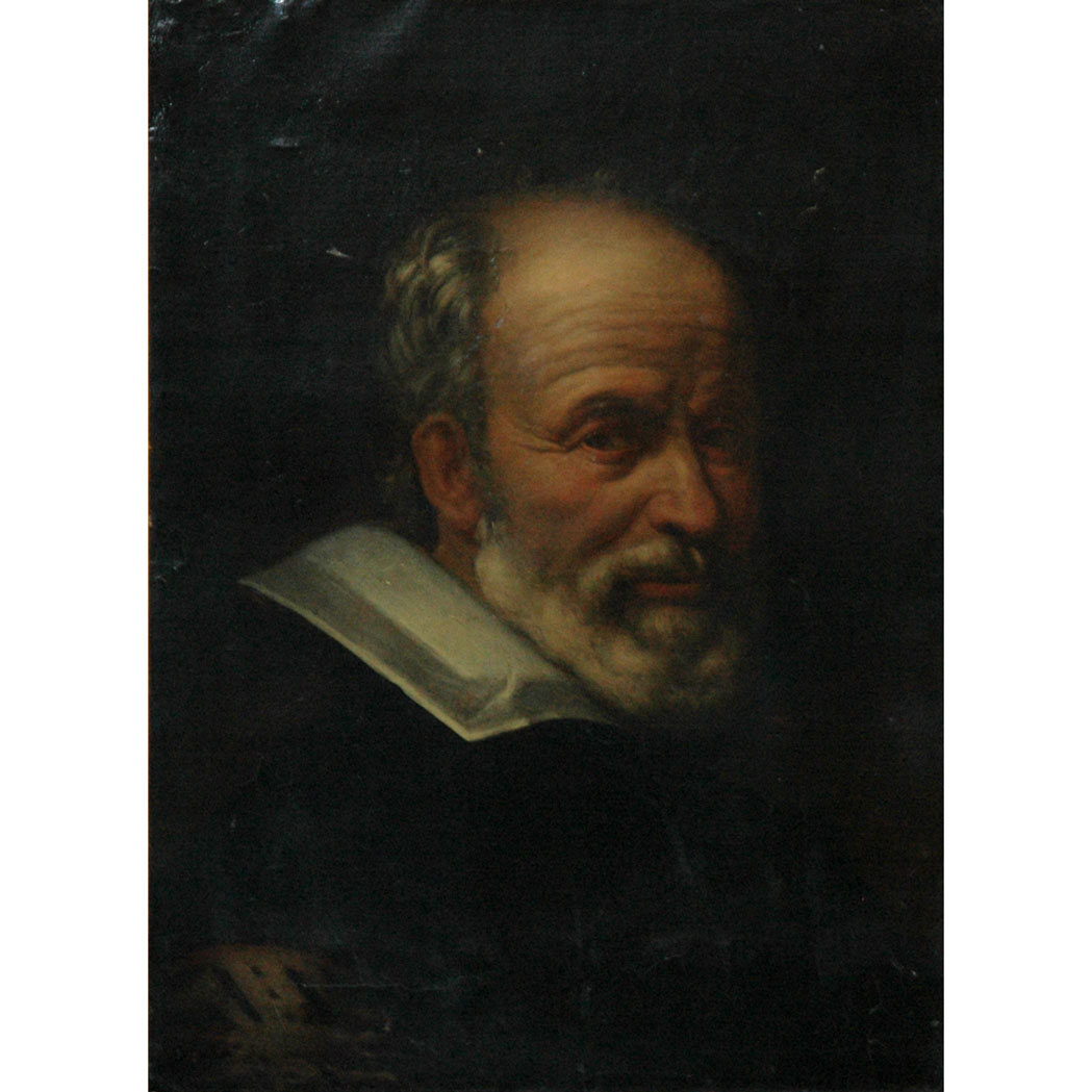 Appraisal: Flemish School th Century Portrait of Man with a Beard