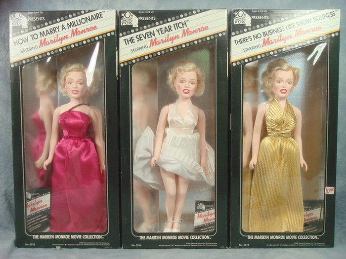 Appraisal: Marilyn Monroe Dolls total of made by Twentieth Century Fox