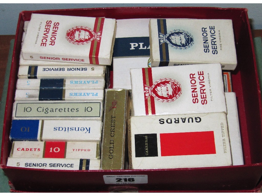 Appraisal: Lot comprising three albums of cigarette cards and a box