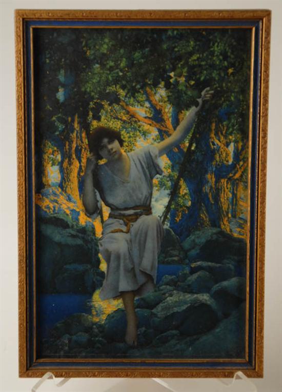 Appraisal: Maxfield Parrish Print Dreamlight framed x