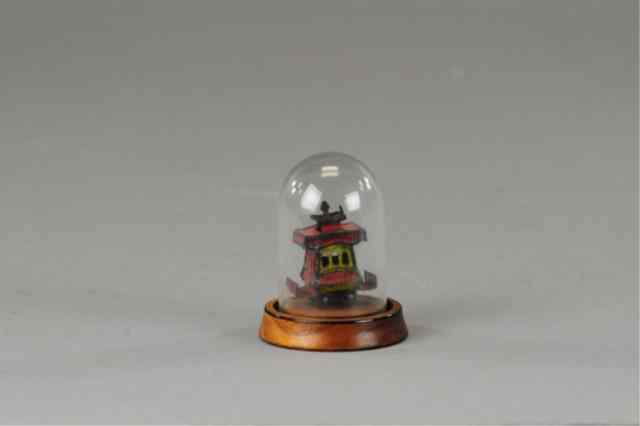 Appraisal: TOONERVILLE TROLLEY CRACKER JACK TOY Lithographed tin miniature version of