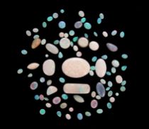 Appraisal: Group of Loose Opals Lot of unset opals of varying