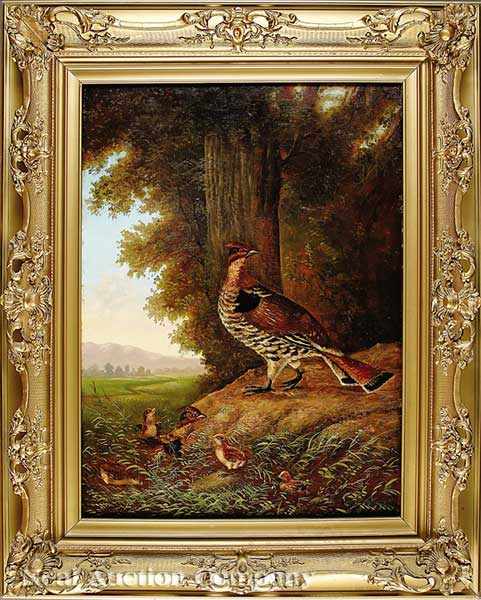 Appraisal: Ralph Cooksey American late th early th c Pheasants on