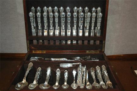 Appraisal: Assembled Gorham Sterling Silver Flatware Service Estimate nbsp nbsp nbsp