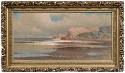 Appraisal: William H Weisman painting Massachusetts - quot Bass Rocks -