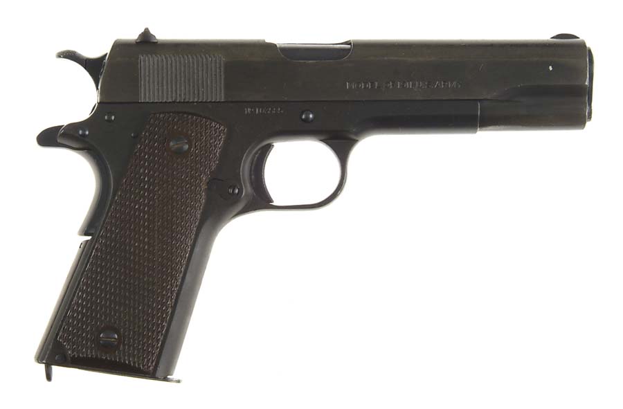 Appraisal: COLT MODEL MILITARY PISTOL Cal ACP SN Standard with Springfield