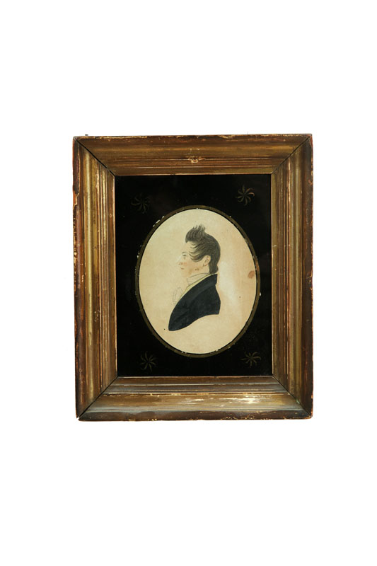 Appraisal: PORTRAIT OF A GENTLEMAN POSSIBLY ATTRIBUTED TO JACOB MAENTEL PENNSYLVANIA