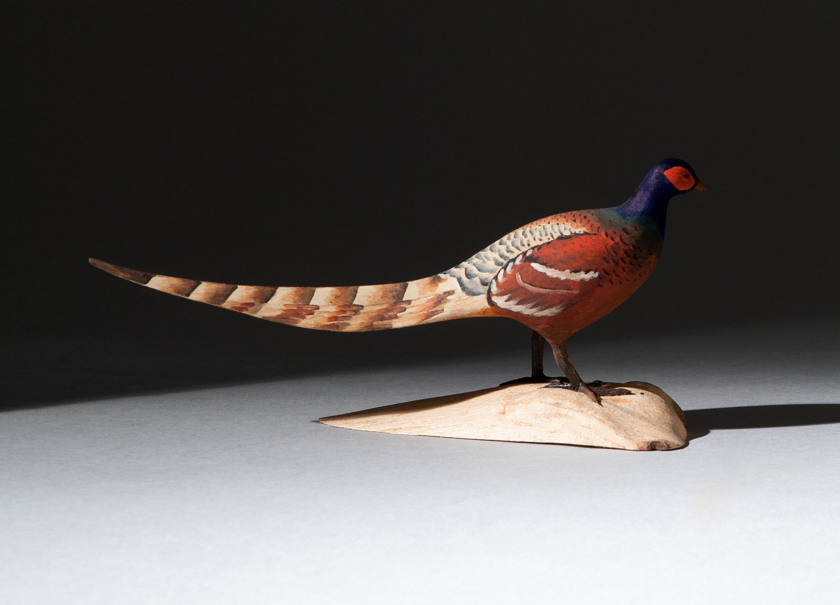 Appraisal: MINIATURE BURMESE BARRED-BACK PHEASANT By Harold Gibbs of Barrington Rhode