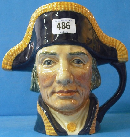 Appraisal: Royal Doulton Large Character jug Lord Nelson D