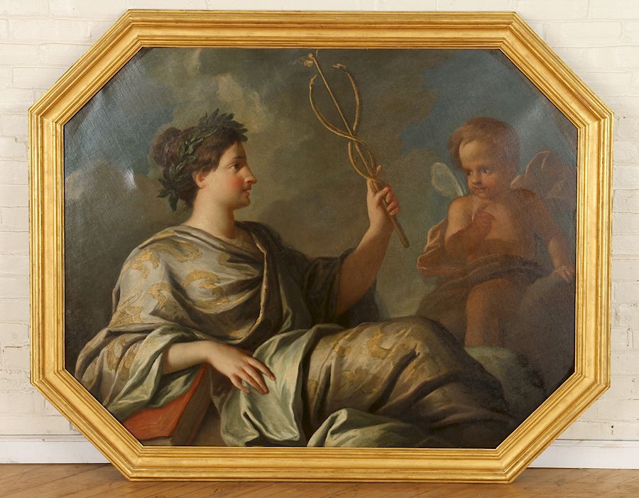 Appraisal: AFTER JOHN FRANCIS RIGAUD ALLEGORY OF PEACE After John Francis