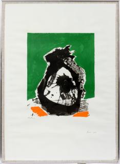 Appraisal: ROBERT MOTHERWELL SCREENPRINT IN COLORS ROBERT MOTHERWELL AMERICAN - SCREENPRINT