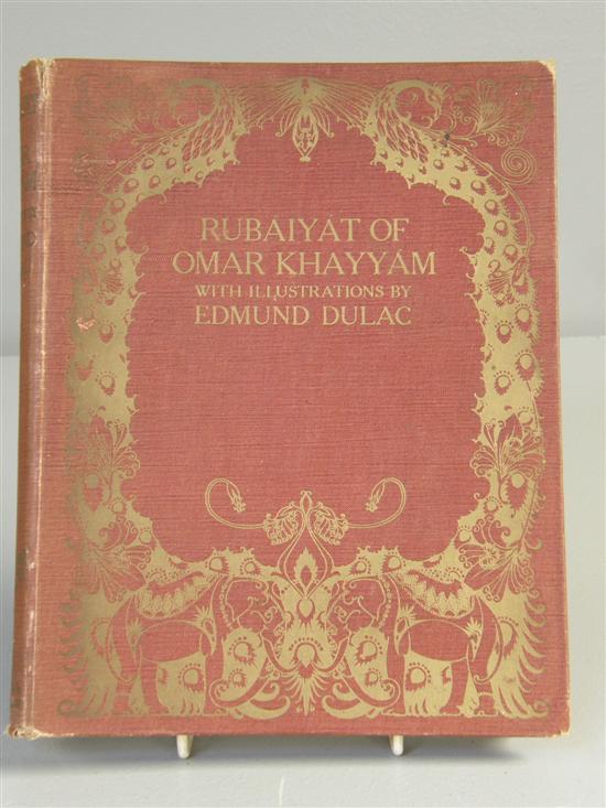 Appraisal: Rubaiyat of Omar Khayyam ill Edmund Dulac publ Hodder and