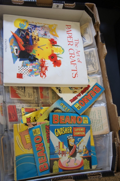 Appraisal: Collection of Old Beano Comics and Beer Mats