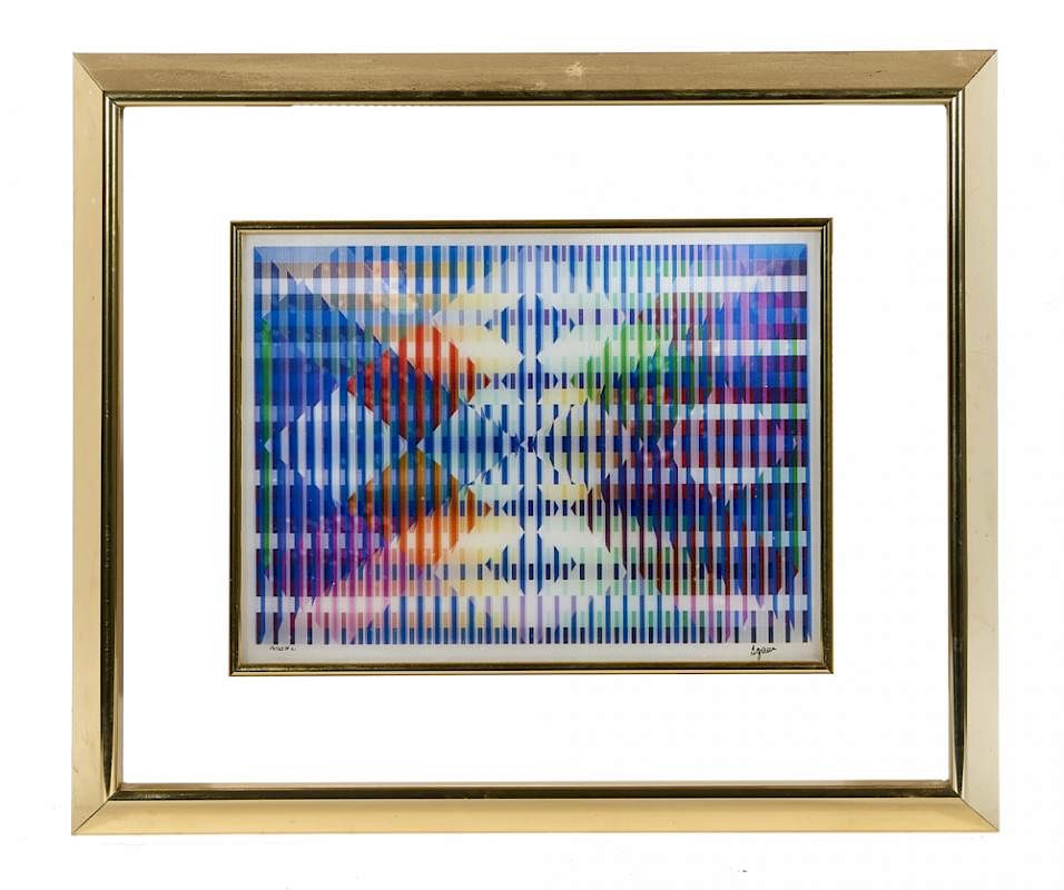 Appraisal: Yaacov Agam Passage agamograph Yaacov Agam Israel b Passage agamograph