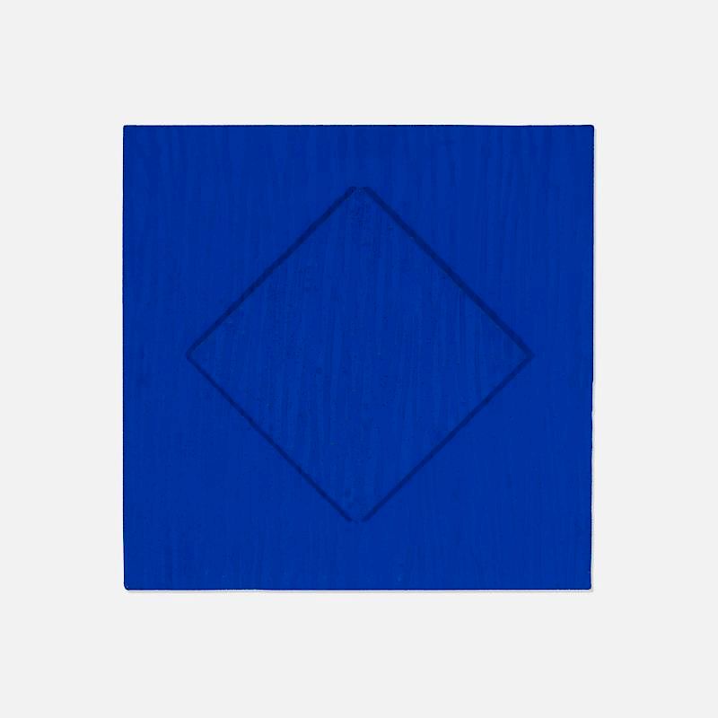 Appraisal: Rotraut Klein-Moquay IKB International Klein Blue Rotraut Klein-Moquay IKB International