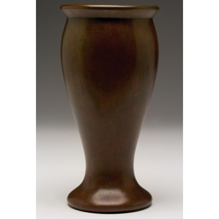 Appraisal: Clewell vase copper-clad pottery