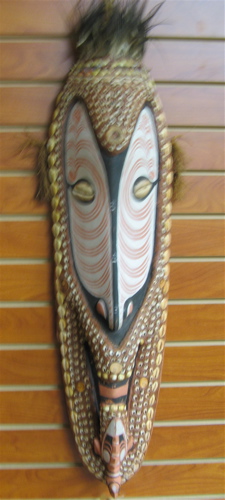 Appraisal: PAPUA NEW GUINEA TRIBAL SPIRIT MASK Sepik River region of