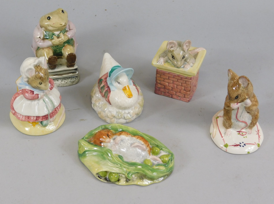 Appraisal: Various Royal Albert Beswick style Beatrix Potter figures boxed