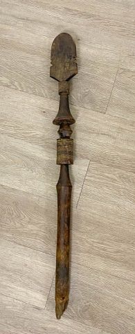 Appraisal: Wooden Scepter or Wand West African West African scepter or