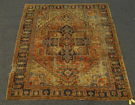 Appraisal: HERIZ CARPET Persia circa feet inches x feet inch