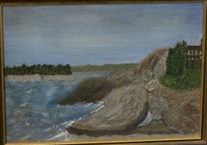 Appraisal: Reverend Joseph William Brewster American - Bar Harbor Maine oil