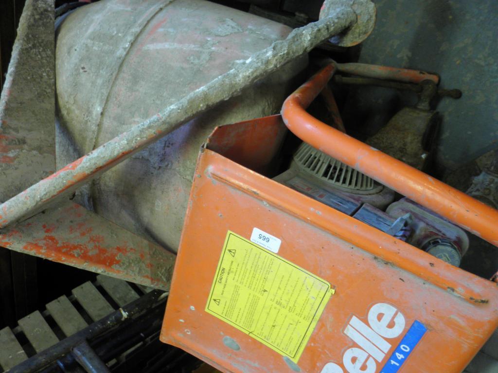 Appraisal: A Belle mini cement mixer