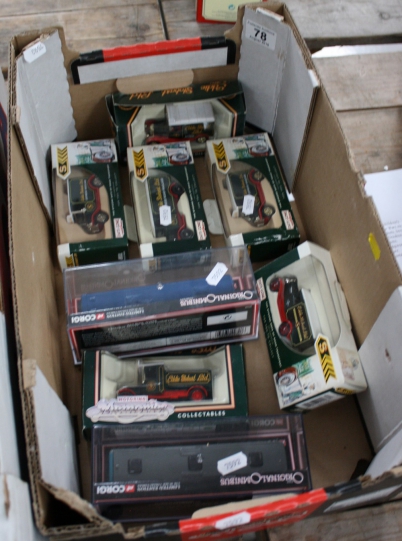 Appraisal: A collection of boxed Eddie Stobart Bygone days trucks and