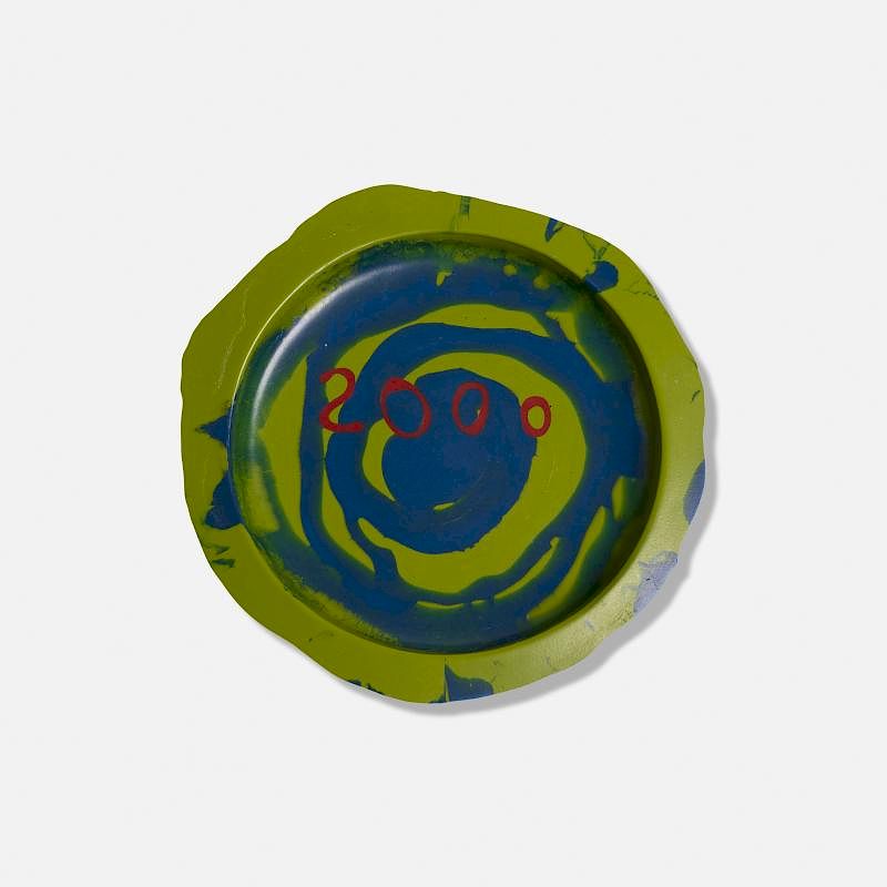 Appraisal: Gaetano Pesce plate Gaetano Pesce plate Fish Design Italy resin