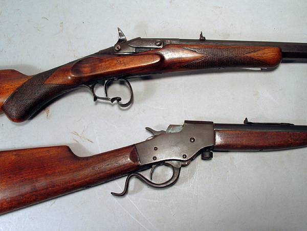 Appraisal: A lot of two late th century sporting guns Comprising