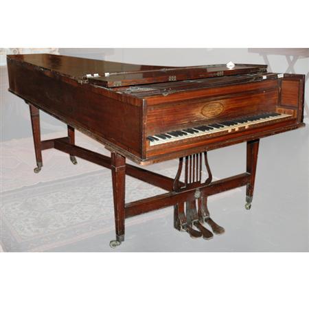 Appraisal: Regency Mahogany Pianoforte Estimate -