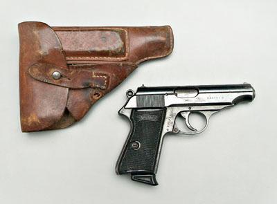 Appraisal: Walther PP mm pistol semi-automatic - in barrel serial number