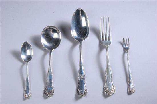 Appraisal: -PIECE GORHAM STERLING SILVER PARTIAL FLATWARE SERVICE Lancaster pattern Including