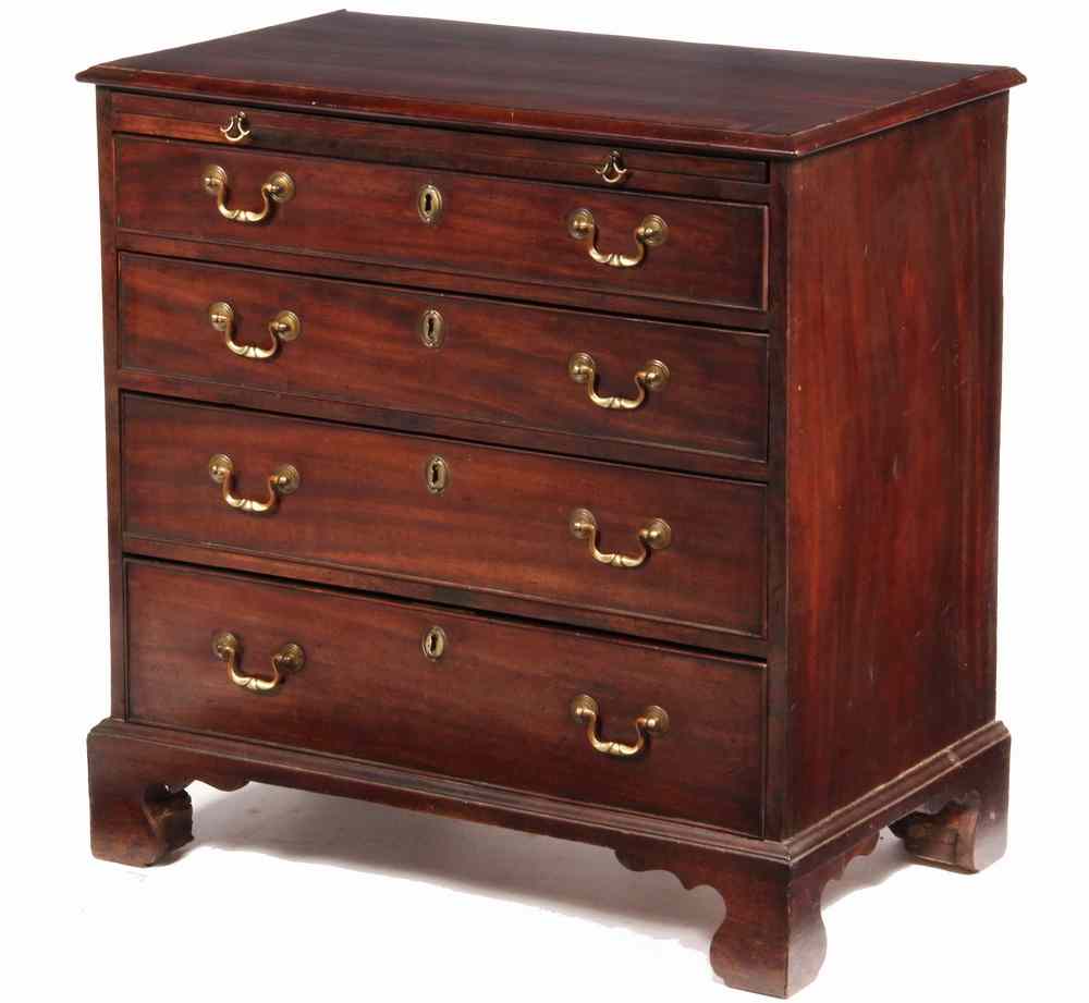 Appraisal: ENGLISH BACHELOR'S CHEST - Choice Small George III Chippendale Bachelor's