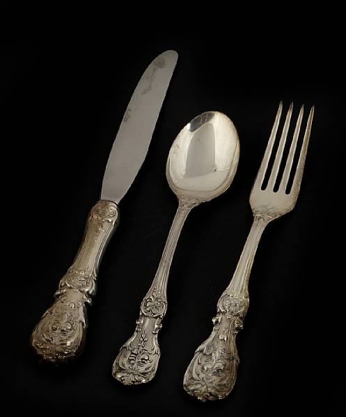 Appraisal: A sterling partial flatware setReed amp Barton Taunton MAFrancis I