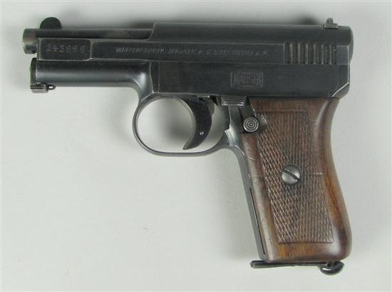 Appraisal: Mauser Pocket Pistol Model In mm Has approximately finish on