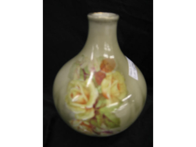 Appraisal: Royal Bonn Porcelain Vase rose decor