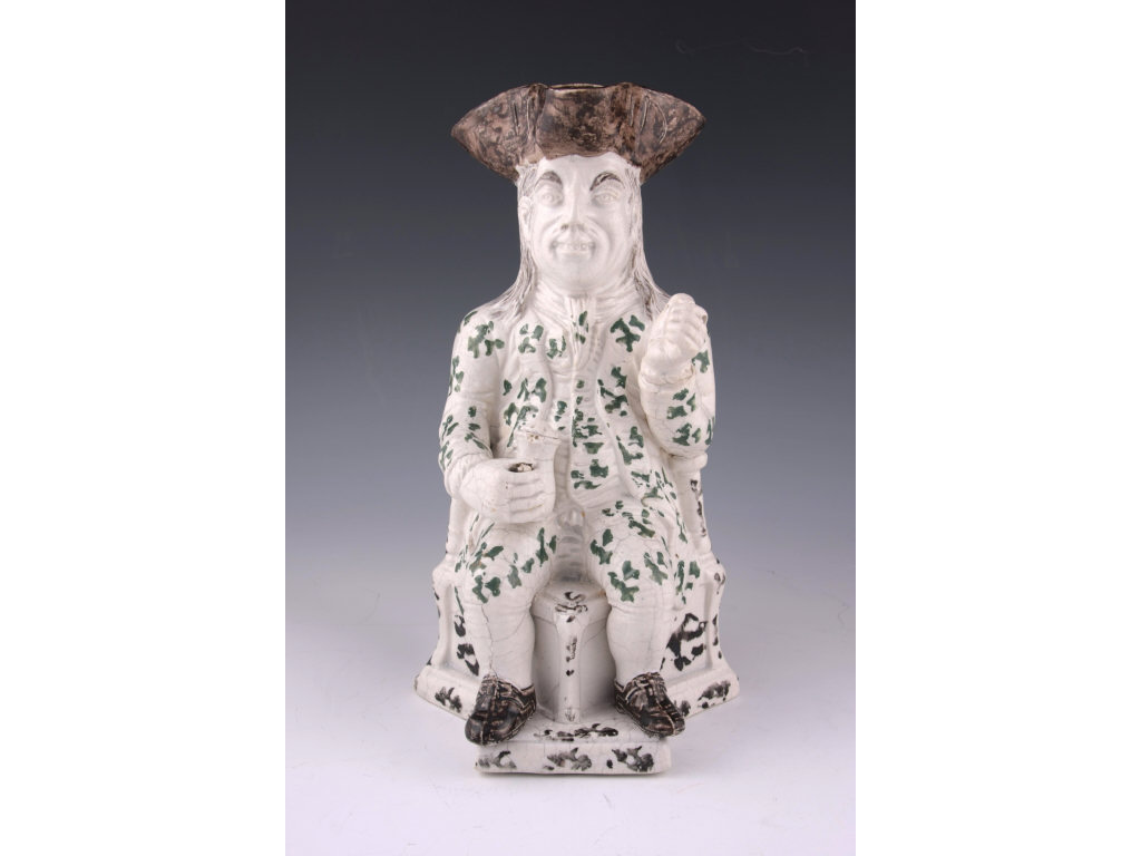 Appraisal: Toby Jug The Squire English Late th c undoubtedly made