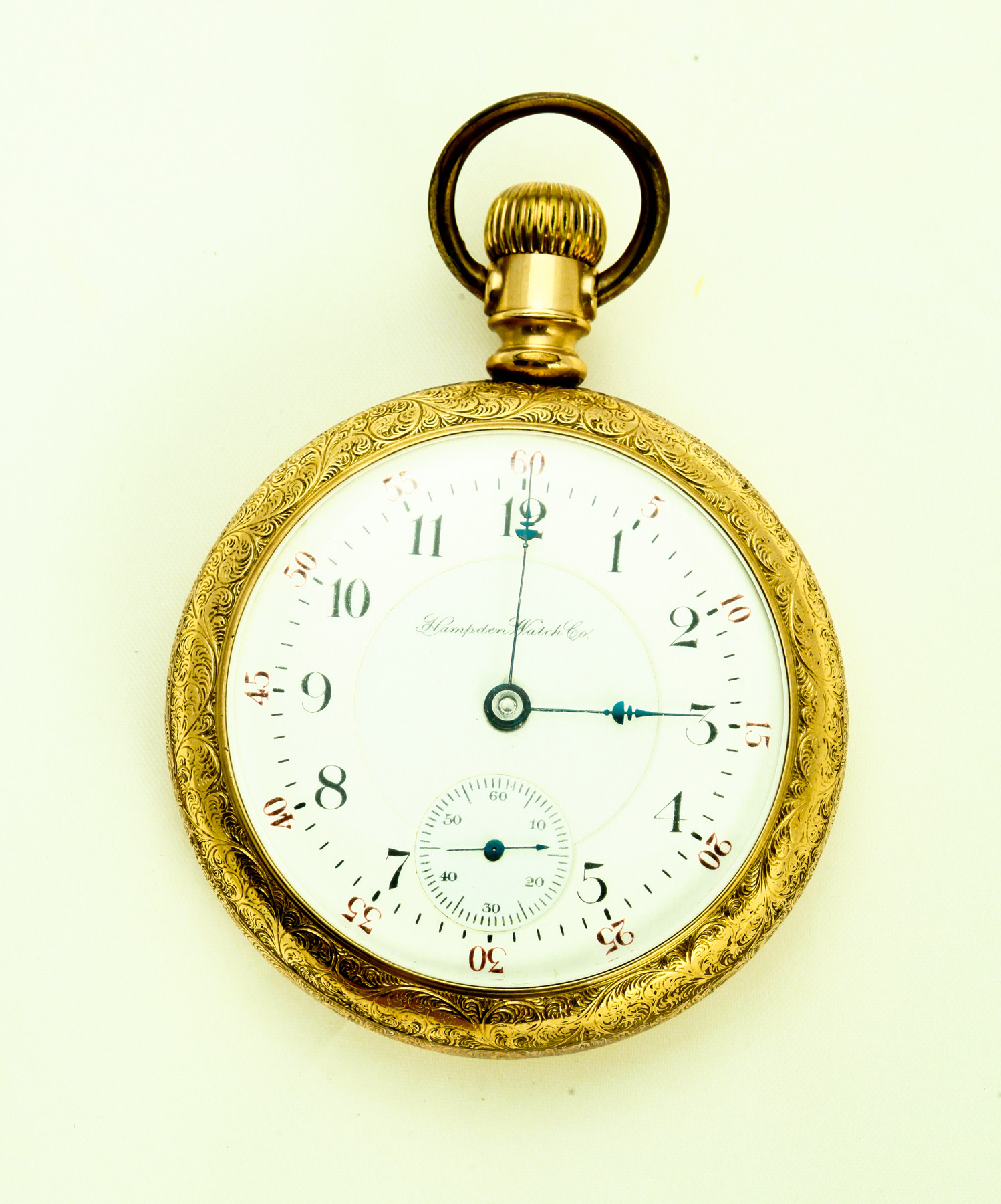 Appraisal: HAMPDEN WATCH CO POCKET WATCH American circa Hampden Watch Co