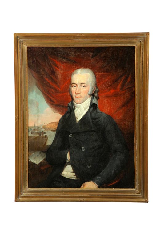 Appraisal: PORTRAIT OF JACOB WALSH JR BY REMBRANDT PEALE PENNSYLVANIA -