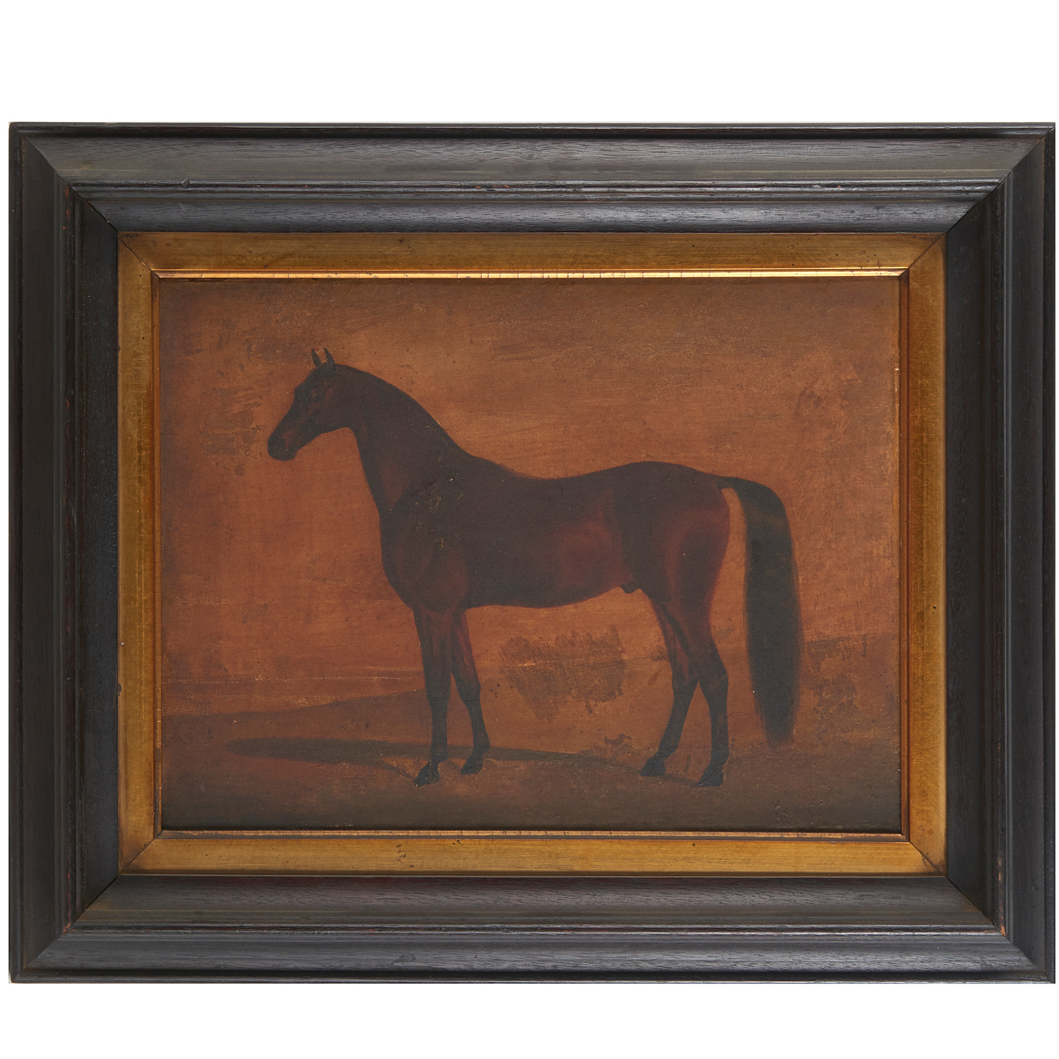 Appraisal: J F HERRING MANNER EQUINE PORTRAIT Manner of J F