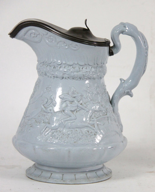 Appraisal: A Ridgway relief moulded jug depicting Tam O'Shanter published October