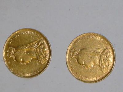 Appraisal: TWO VICTORIAN GOLD SOVEREIGNS and